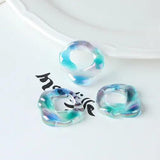 Smudge Glaze Pendant Earrings DIY Patch Jewelry Kit