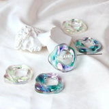 Smudge Glaze Pendant Earrings DIY Patch Jewelry Kit
