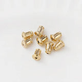 14K Bullet Head Ear Plug Earrings