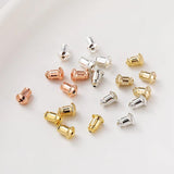 14K Bullet Head Ear Plug Earrings