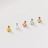 14K Bullet Head Ear Plug Earrings