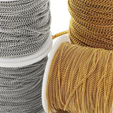 2 Meters Stainless Steel Chain Necklace for Jewelry Making