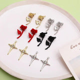 Vintage Rose Flower Alloy Pendant DIY Jewelry Accessories