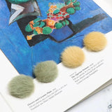Autumn/Winter Mink Plush Bag Buckle DIY Jewelry Earrings Material