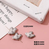Hand Painted Goldfish Butterfly Ceramic Beads DIY Jewelry Bracelet Necklace