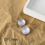 10pcs Light Purple Flower Geometric Round Butterfly Pendant Beads DIY Jewelry