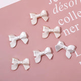 French Irregular Ribbon Pearl Bow Beads DIY Jewelry