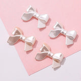 French Irregular Ribbon Pearl Bow Beads DIY Jewelry