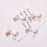 French Irregular Ribbon Pearl Bow Beads DIY Jewelry