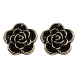 Vintage Tracing Letter Tea Flower Bee Alloy Patch DIY Hand Accessory