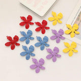 10pcs Flower Pendants Alloy Pendant Charms for DIY Jewelry Making