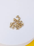 DIY Stainless Steel Bracelet Buckle Set - 10 Pieces