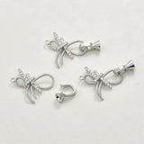 14K Bowknot Zircon Bracelet Buckle DIY Jewelry Accessory