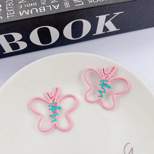 10pcs Butterfly Pendants Base Charms for DIY Jewelry Making