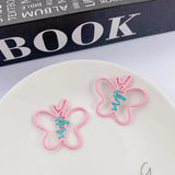 10pcs Butterfly Pendants Base Charms for DIY Jewelry Making
