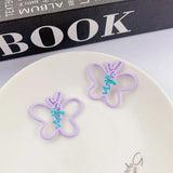 10pcs Butterfly Pendants Base Charms for DIY Jewelry Making
