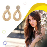 Bead Earring Ear Stud Jewelry Compact Size Rustproof Ears Pendent