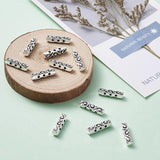 20pcs Tibetan Style Bar Spacers for Women Necklace Bracelet Making
