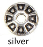 Metal Spacers for Bracelets DIY Antique Beads Charms 100pcs
