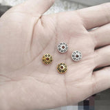 Metal Spacers for Bracelets DIY Antique Beads Charms 100pcs