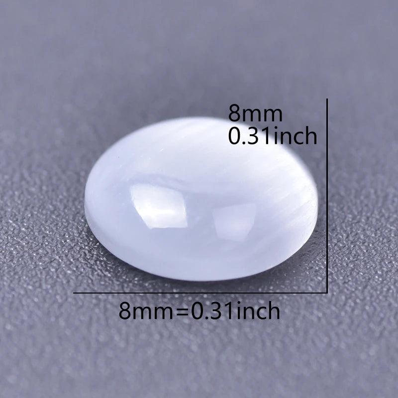 100pcs Beauty Opal Charms for Necklace Earrings Bracelet DIY
