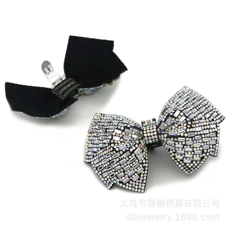 Crystal Rhinestones Wedding Shoe Clips Bow Buckles