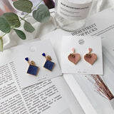 Alloy Drop Glaze Hand-Crafted Earrings DIY Kit