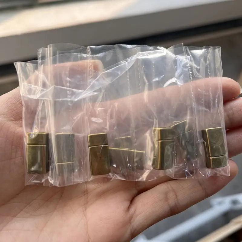 DC 10pcs/lot Strong Magnetic Buckles For 3x6mm Square Buckle Connection