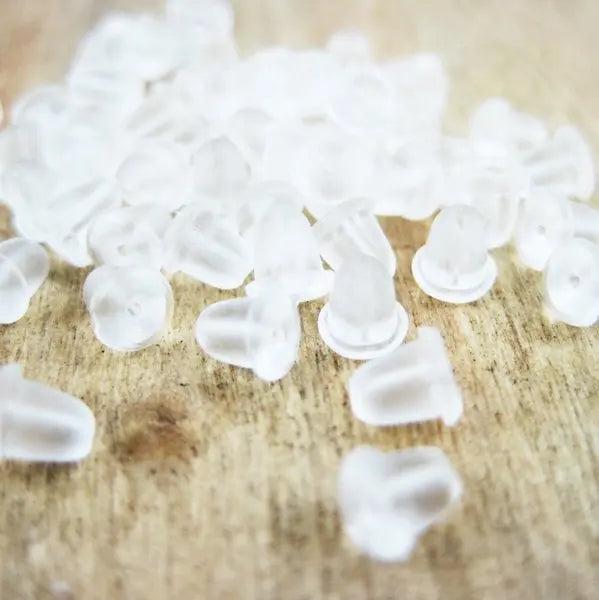 Soft Rubber Earring Backs Stopper Earnuts Findings