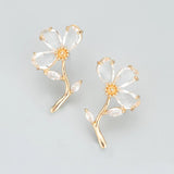 18k Plated Nickel Free DIY Earrings Charms 4pcs/lot