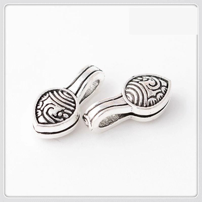 5 PCS 9x19mm Alloy Cloud Conch Spacer Beads For Jewelry Making