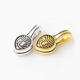 5 PCS 9x19mm Alloy Cloud Conch Spacer Beads For Jewelry Making
