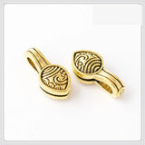5 PCS 9x19mm Alloy Cloud Conch Spacer Beads For Jewelry Making