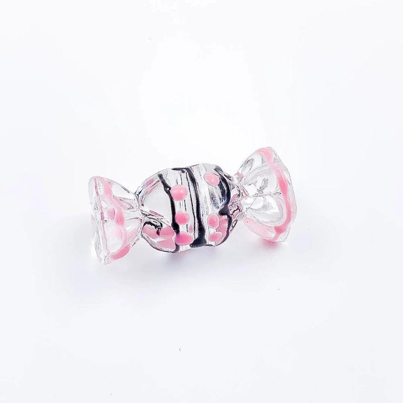 Acrylic Candy Shape Beads Pendant Accessories Eardrop Necklace Charms Jewelry