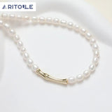 14K Plated Chinese Long Bamboo DIY Beaded Necklace Bracelet Material
