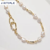 Zircon Link Button Jewelry Set