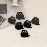 10pcs Acrylic Cat Pendant Base for DIY Earrings Necklace