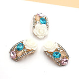 Alloy Rhinestone Pearl Jewelry Decorations Holiday Accessories