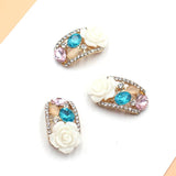 Alloy Rhinestone Pearl Jewelry Decorations Holiday Accessories