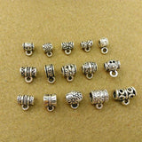 Tibetan Silver Plated Clasp DIY Jewelry Accessories 50pcs/lot