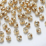 8PCS Diamond Brass Spacer Bead for Jewelry Making