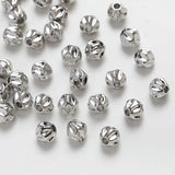 8PCS Diamond Brass Spacer Bead for Jewelry Making