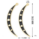 Moon Jewelry Dripping Oil Point Drill for Pendants Bracelets Earrings Charms