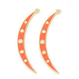 Moon Jewelry Dripping Oil Point Drill for Pendants Bracelets Earrings Charms