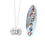Photo Necklace Picture Pendant Angel Wings Chain Jewelry