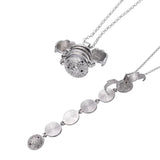 Photo Necklace Picture Pendant Angel Wings Chain Jewelry