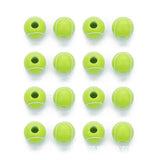 100pcs Green Tennis Ball Round Beads 12mm DIY Jewelry Making