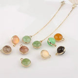 DIY Artistic Pearl Alloy Pendant Earring Necklace Materials