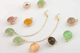 DIY Artistic Pearl Alloy Pendant Earring Necklace Materials