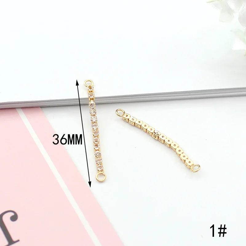4PCS Ear Back Stoppers with Chain, Rhinestone Butterfly Earring Plugs